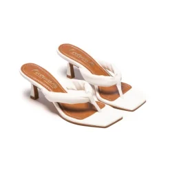 Women L'INTERVALLE Gardenia White Leather