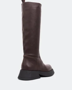 Women L'INTERVALLE Gare Brown Leather