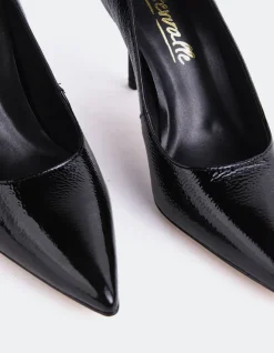 Women L'INTERVALLE Gazania Black Naplack
