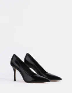 Women L'INTERVALLE Gazania Black Naplack