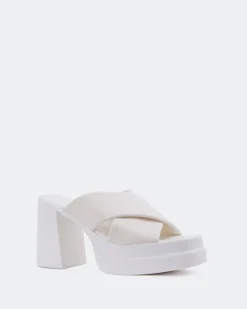 Women L'INTERVALLE Gela White Lycra