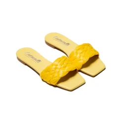 Women L'INTERVALLE Gella Yellow Rafia