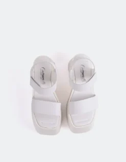 Women L'INTERVALLE Gentil White Leather