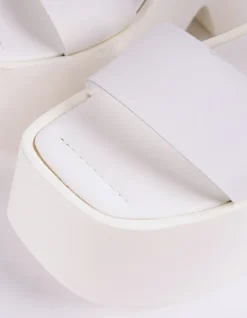 Women L'INTERVALLE Gentil White Leather