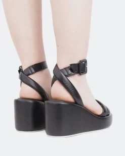 Women L'INTERVALLE Geralda Black Leather