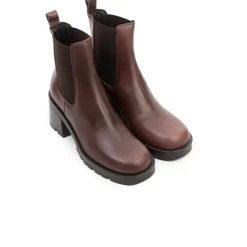 Women L'INTERVALLE Germains Brown Leather