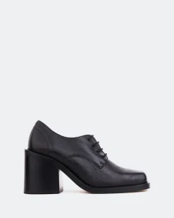 Women L'INTERVALLE Gibson Black Leather