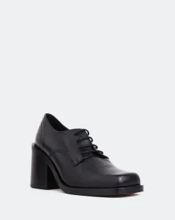 Women L'INTERVALLE Gibson Black Leather