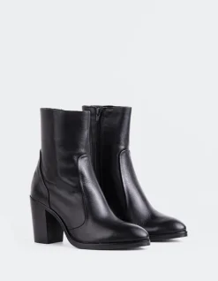 Women L'INTERVALLE Giove Black Leather
