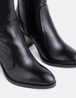 Women L'INTERVALLE Giove Black Leather