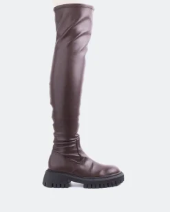 Women L'INTERVALLE Gironde Brown Stretch