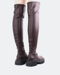 Women L'INTERVALLE Gironde Brown Stretch
