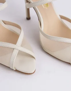 Women L'INTERVALLE Gloxinia Off White Leather