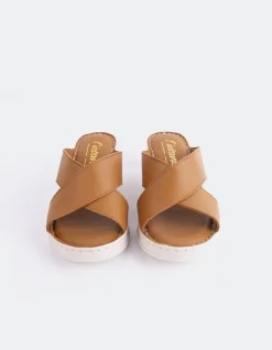 Women L'INTERVALLE Govina Tan Leather