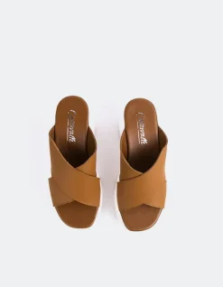 Women L'INTERVALLE Grateful Brown Leather