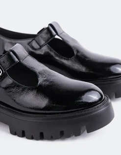 Women L'INTERVALLE Grazzano Black Leather