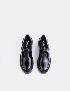 Women L'INTERVALLE Grazzano Black Leather