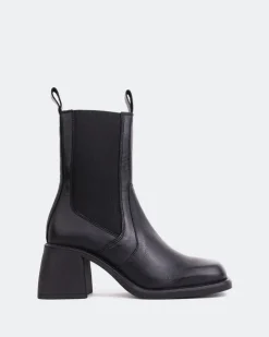 Women L'INTERVALLE Griff Black Leather