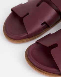 Women L'INTERVALLE Gustave Burgundy Leather