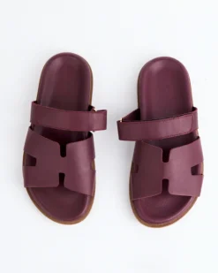 Women L'INTERVALLE Gustave Burgundy Leather