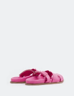 Women L'INTERVALLE Gustave Fuchsia Leather