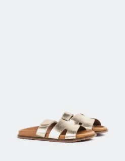 Women L'INTERVALLE Gustave Gold Leather