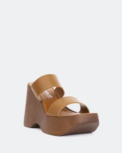 Women L'INTERVALLE Hadid Tan Leather