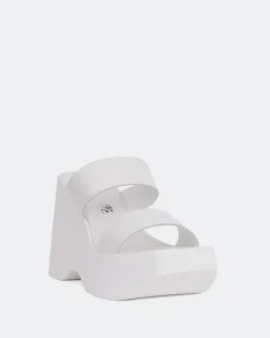 Women L'INTERVALLE Hadid White Leather