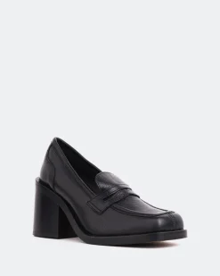 Women L'INTERVALLE Handel Black Leather