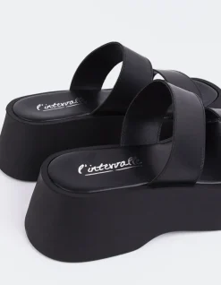 Women L'INTERVALLE Happy Black Leather