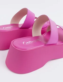 Women L'INTERVALLE Happy Pink Leather