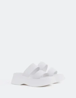 Women L'INTERVALLE Happy White Leather