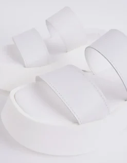 Women L'INTERVALLE Happy White Leather