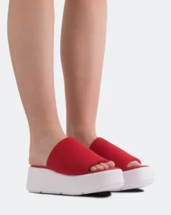 Women L'INTERVALLE Harlow Red Puff