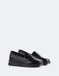 Women L'INTERVALLE Harmani Black Patent