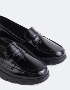 Women L'INTERVALLE Harmani Black Patent