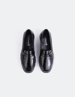 Women L'INTERVALLE Harmani Black Patent