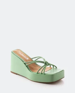 Women L'INTERVALLE Harmonia Mint Leather
