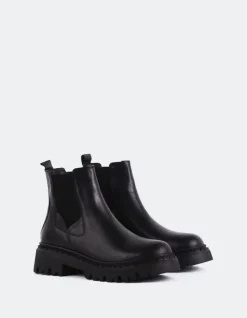 Women L'INTERVALLE Hayes Black Leather