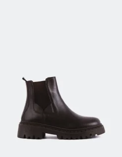 Women L'INTERVALLE Hayes Brown Leather