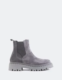 Women L'INTERVALLE Hayes Grey Suede