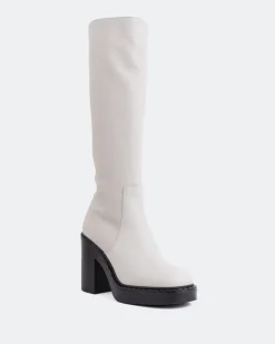 Women L'INTERVALLE Hedon Off White Leather