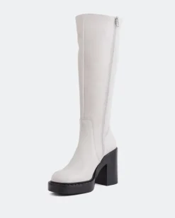 Women L'INTERVALLE Hedon Off White Leather