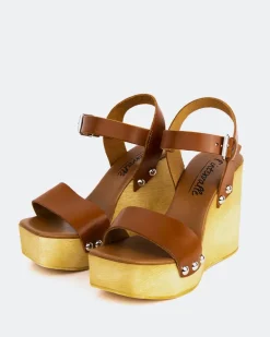 Women L'INTERVALLE Heloise Tan Leather