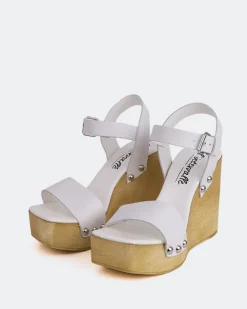 Women L'INTERVALLE Heloise White Leather