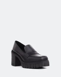 Women L'INTERVALLE Hugo Black Leather