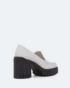 Women L'INTERVALLE Hugo White Leather