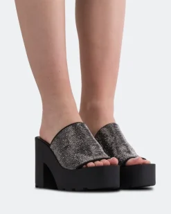 Women L'INTERVALLE Hutton Black Strass
