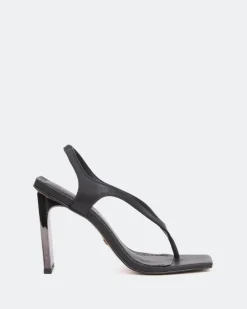 Women L'INTERVALLE Icon Black Leather
