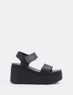 Women L'INTERVALLE Ideal Black Leather